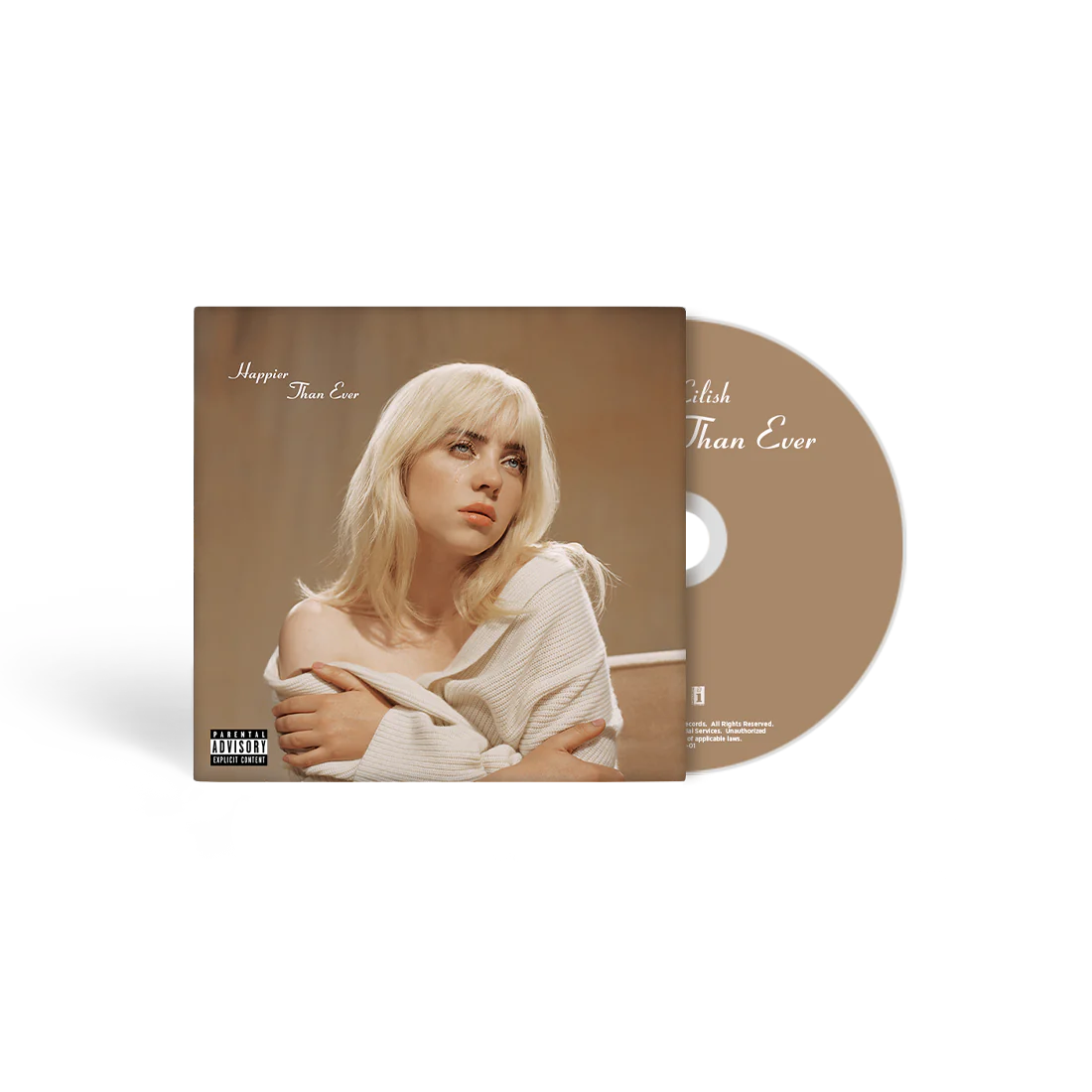 BILLIE EILISH - Happier than ever CD