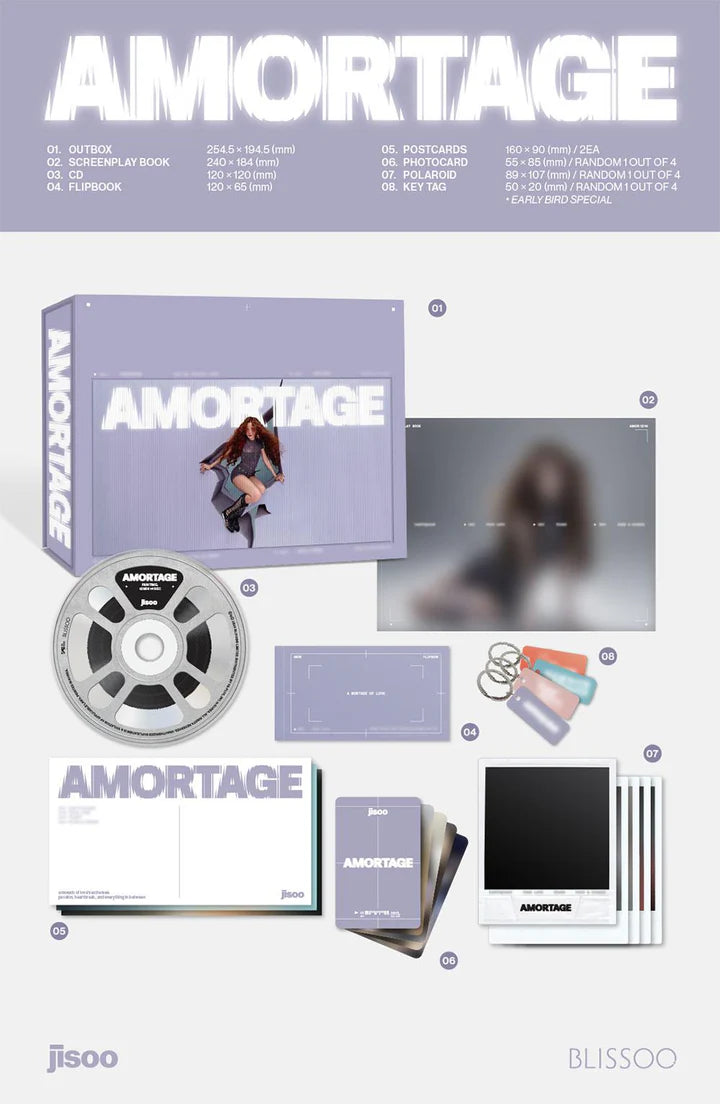 JISOO (BLACKPINK)- AMORTAGE