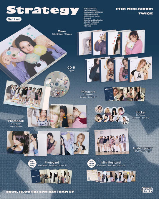 TWICE - STRATEGY (14th Mini Album) STEP4 version