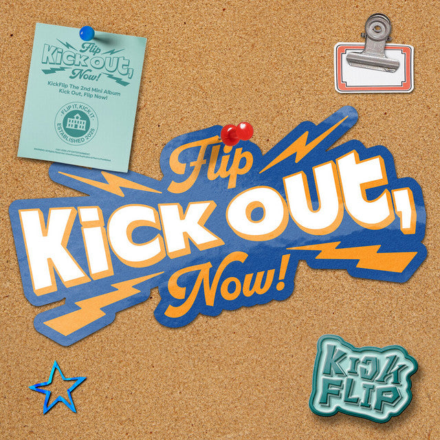 KICKFLIP - KICK OUT, FLIP NOW! (2nd Mini Album)