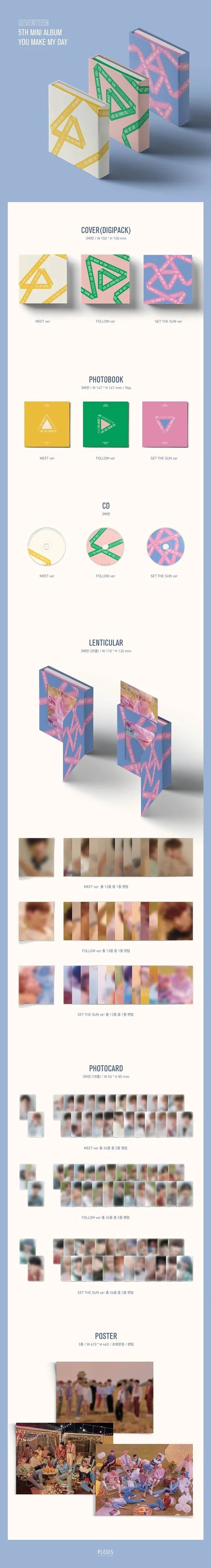 SEVENTEEN - You Make My Day (5th Mini Album)