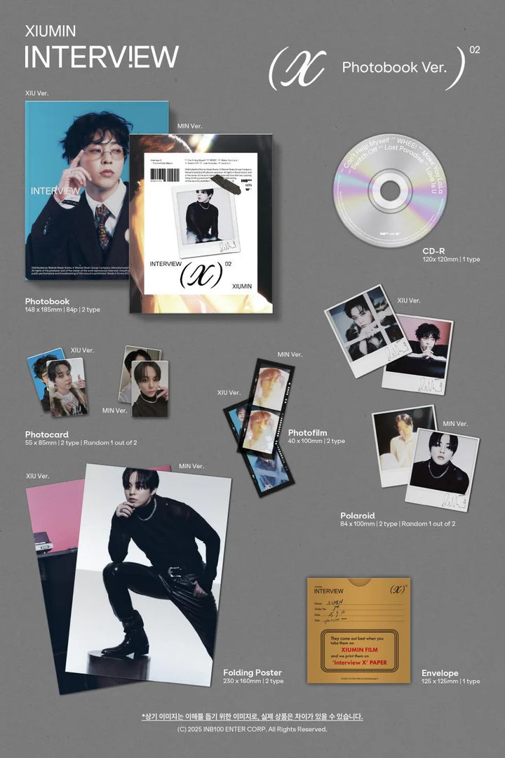 XIUMIN (EXO) - INTERVIEW X PHOTOBOOK