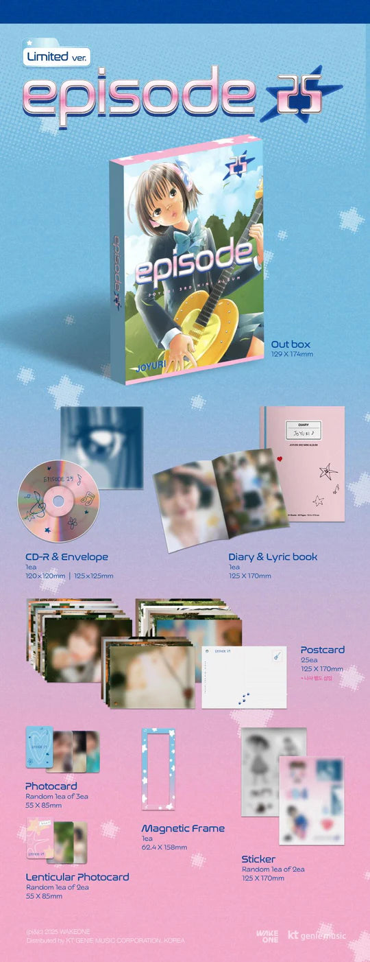 JO YURI - EPISODE 25 (3rd Mini Album) EPISODE: MOMENT LIMITED Version