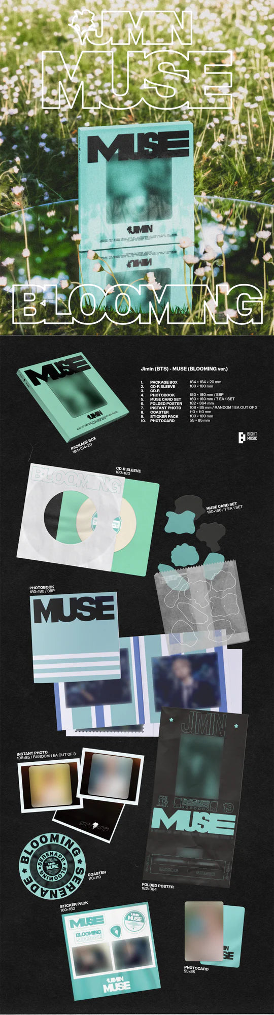 JIMIN (BTS) - MUSE (Target exclusive)