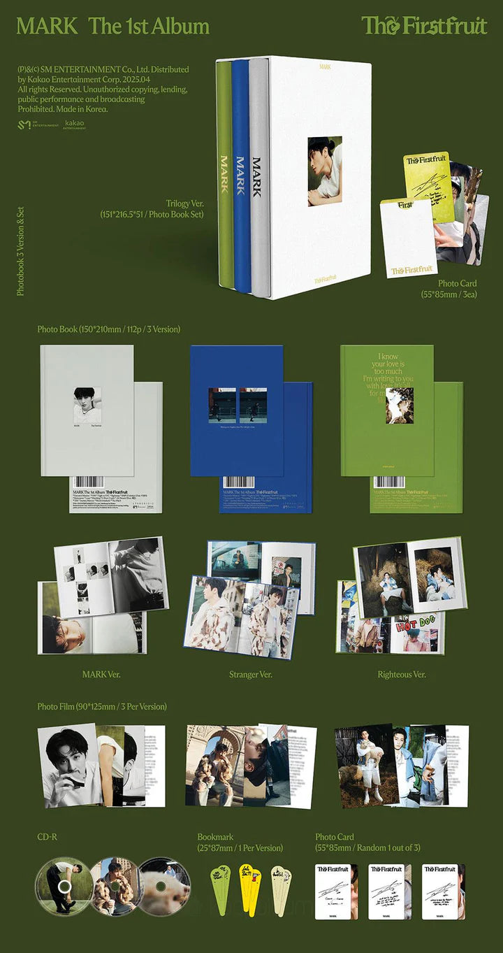 MARK (NCT) - THE FIRSTFRUIT (1st Album) PHOTOBOOK