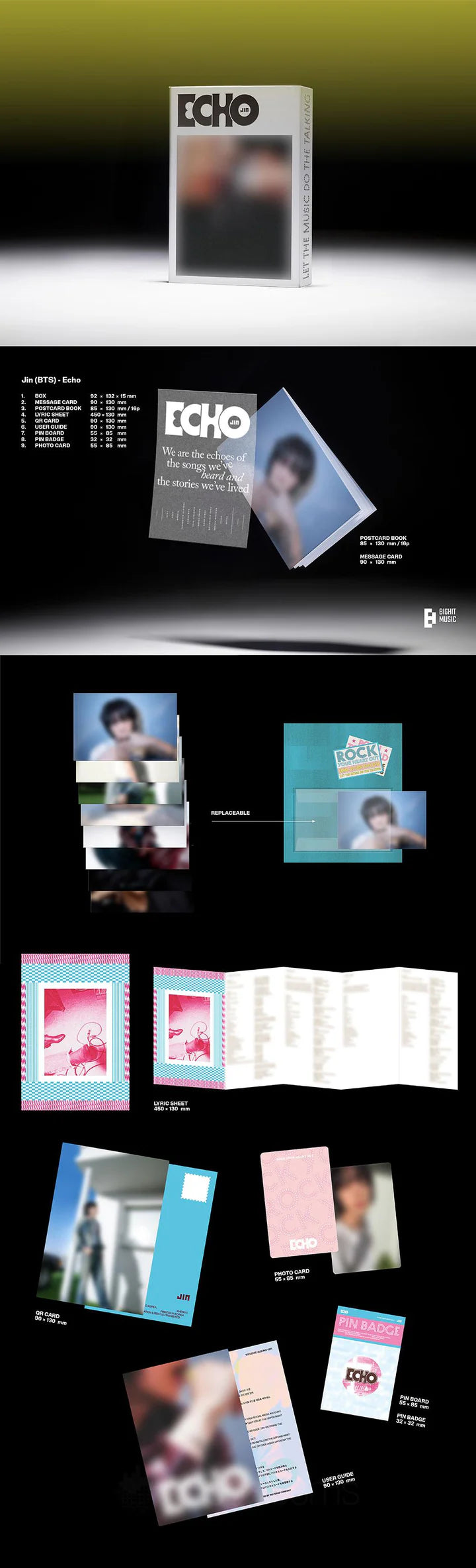 JIN (BTS) - ECHO (2nd Mini Album) WEVERSE ALBUM