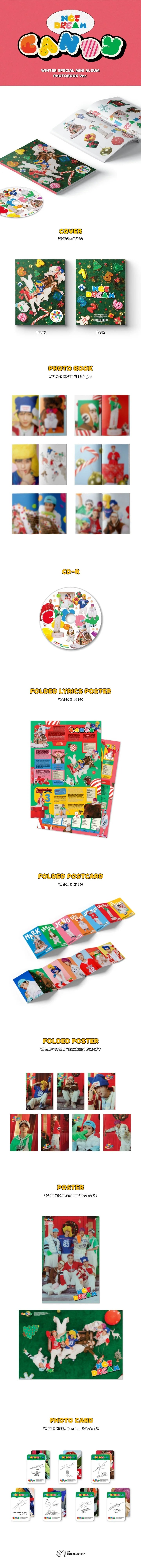 NCT DREAM - Candy (Winter Special Mini Album) PHOTOBOOK