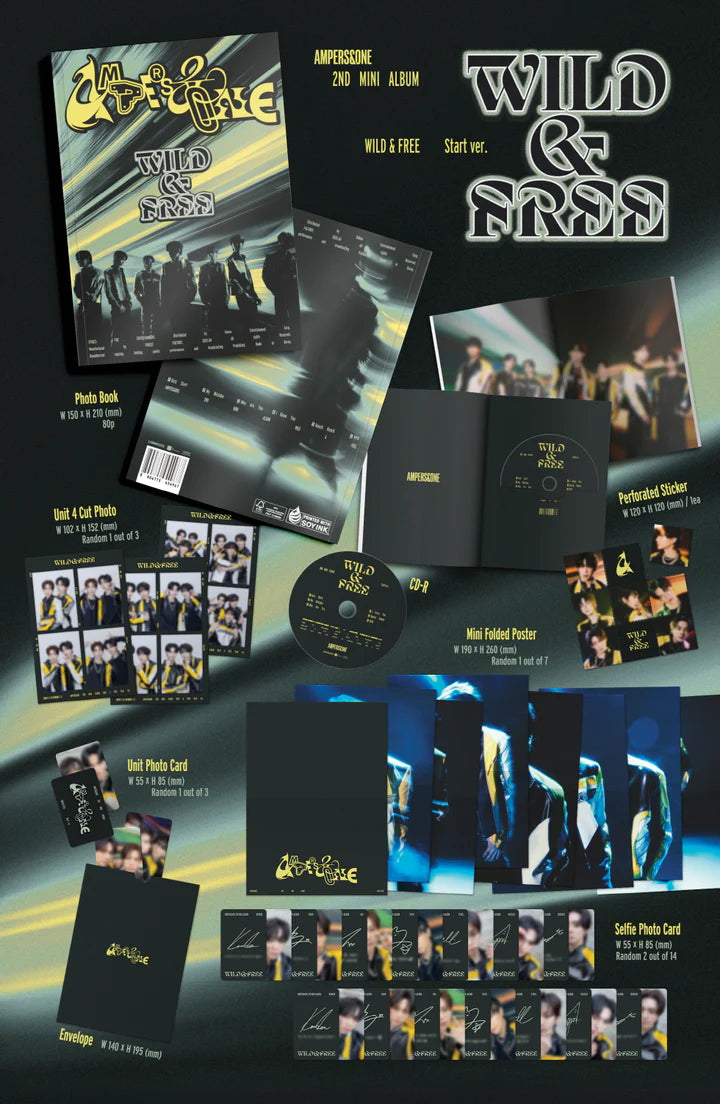 AMPERS&ONE - WILD & FREE (2nd Mini Album) START Version
