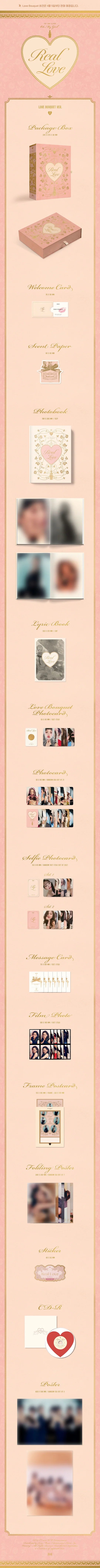 OH MY GIRL - Real Love (2nd Album) Limited Edition