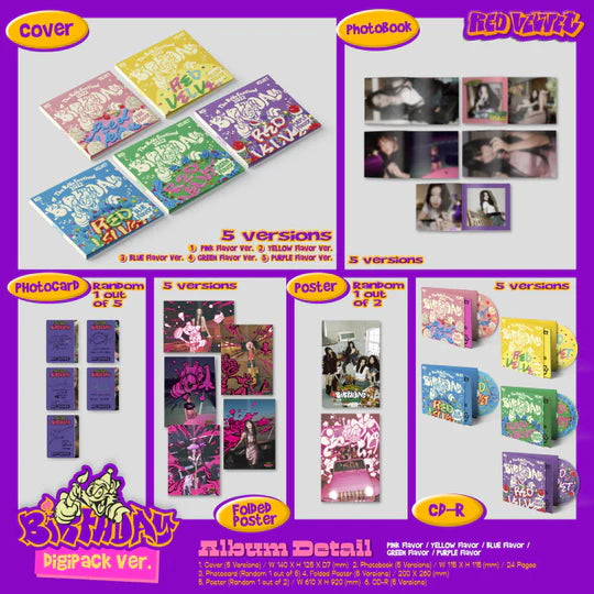 RED VELVET - The ReVe Festival 2022 : Birthday DIGIPACK