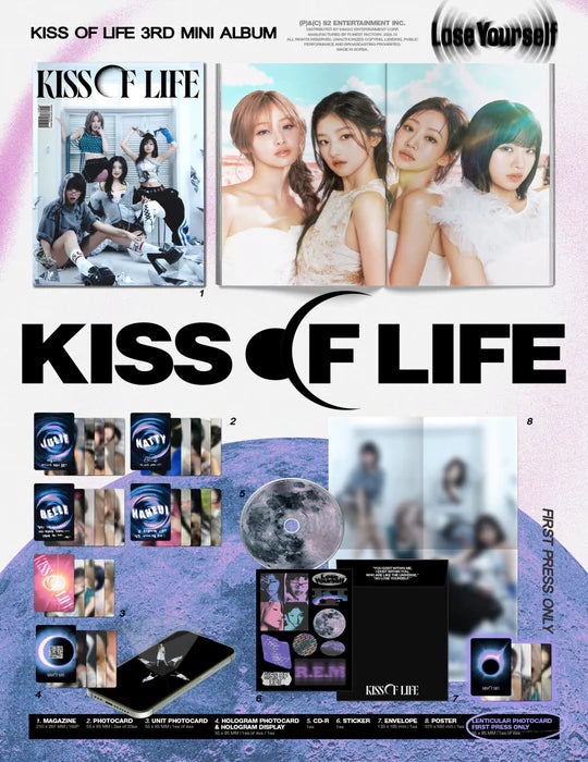 KISS OF LIFE - LOSE YOURSELF (3rd Mini Album) MAGAZINE Version