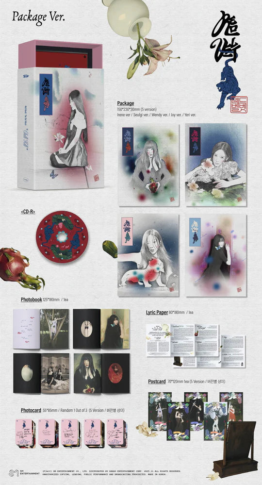 RED VELVET - CHILL KILL (3rd Album) PACKAGE