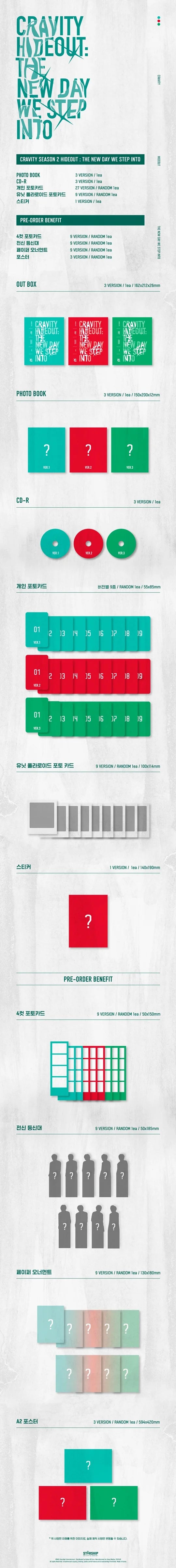 CRAVITY - Hideout: The New Day We Step Into