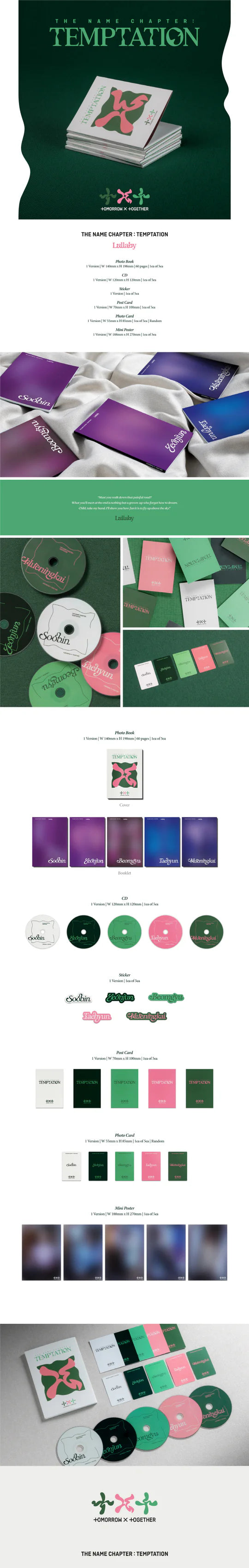 TXT - THE NAME CHAPTER: TEMPTATION (Lullaby version)
