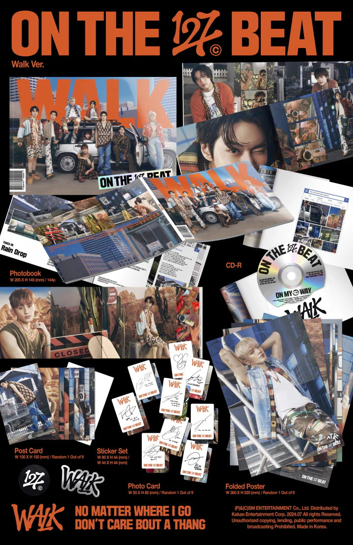 NCT 127 - WALK (6th Album) WALK Version Target exclusive