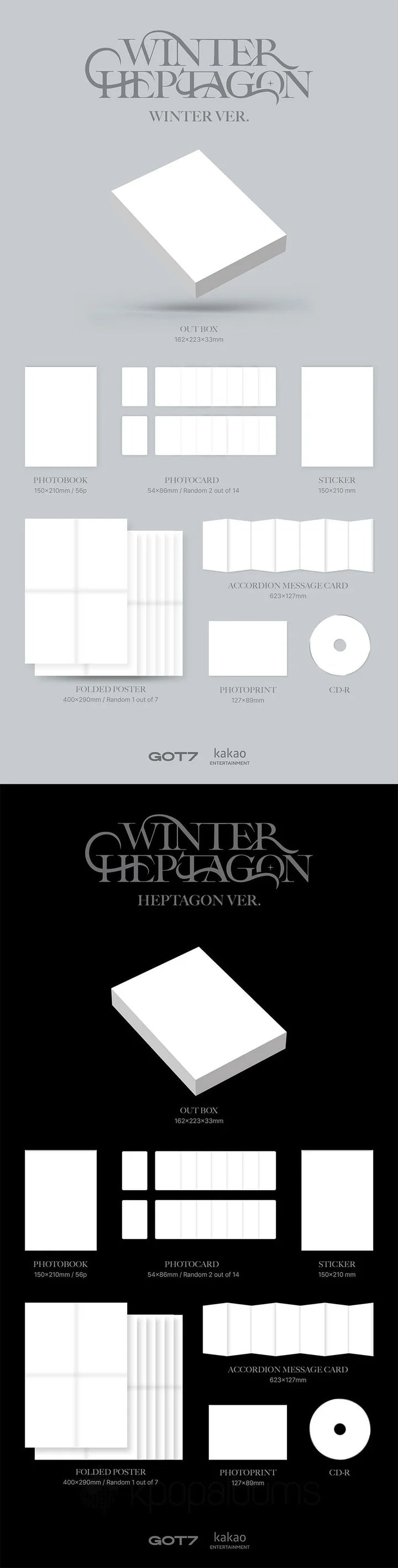 GOT7 - WINTER HEPTAGON