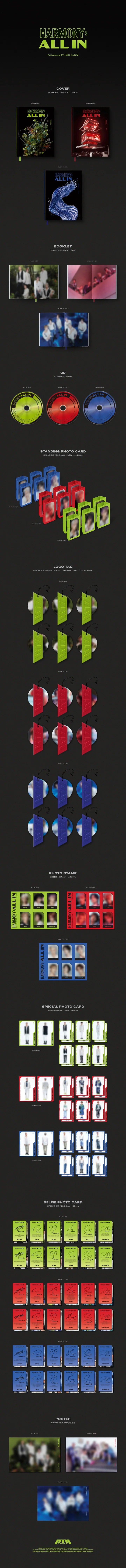 P1HARMONY - HARMONY : ALL IN (6th Mini Album)