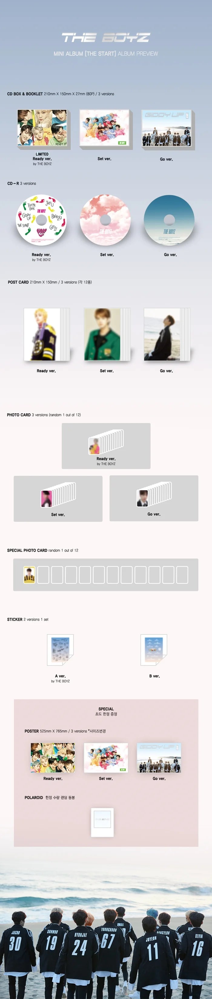 THE BOYZ - The Start (2nd Mini Album)