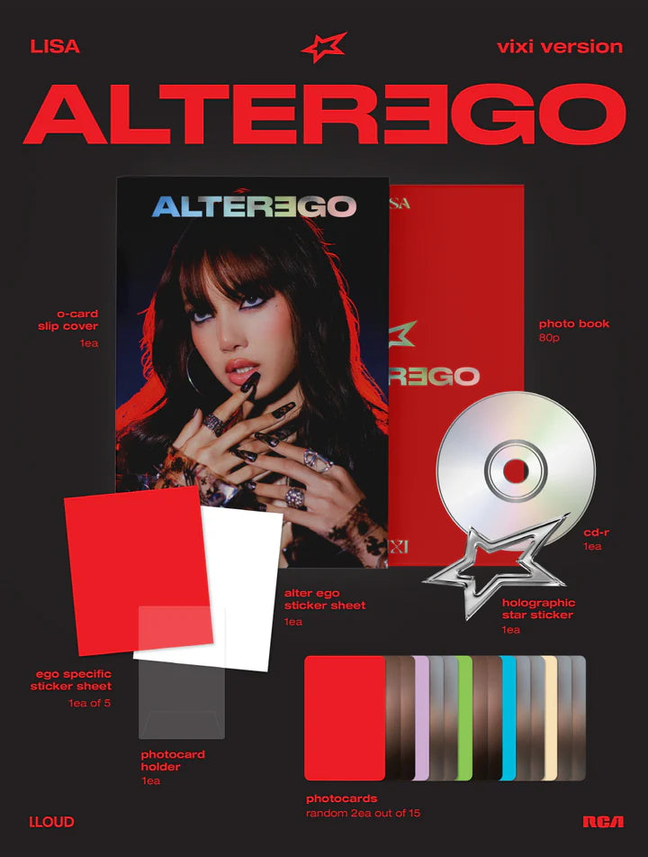 LISA (BLACKPINK) - Alter Ego VIXI VERSION Target Exclusive