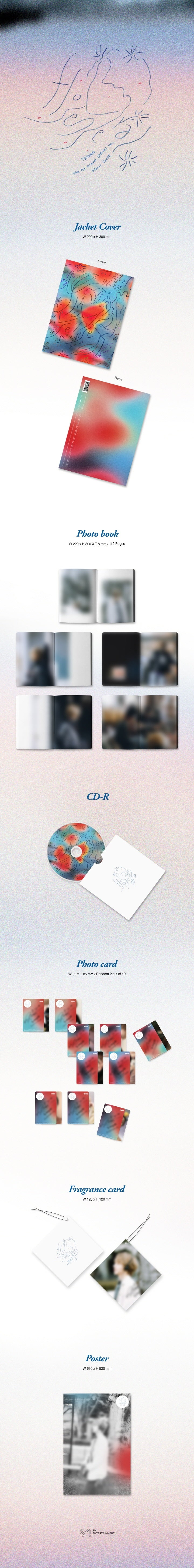 YESUNG (SUPER JUNIOR) - Sensory Flows (The 1st Album) SPECIAL Version