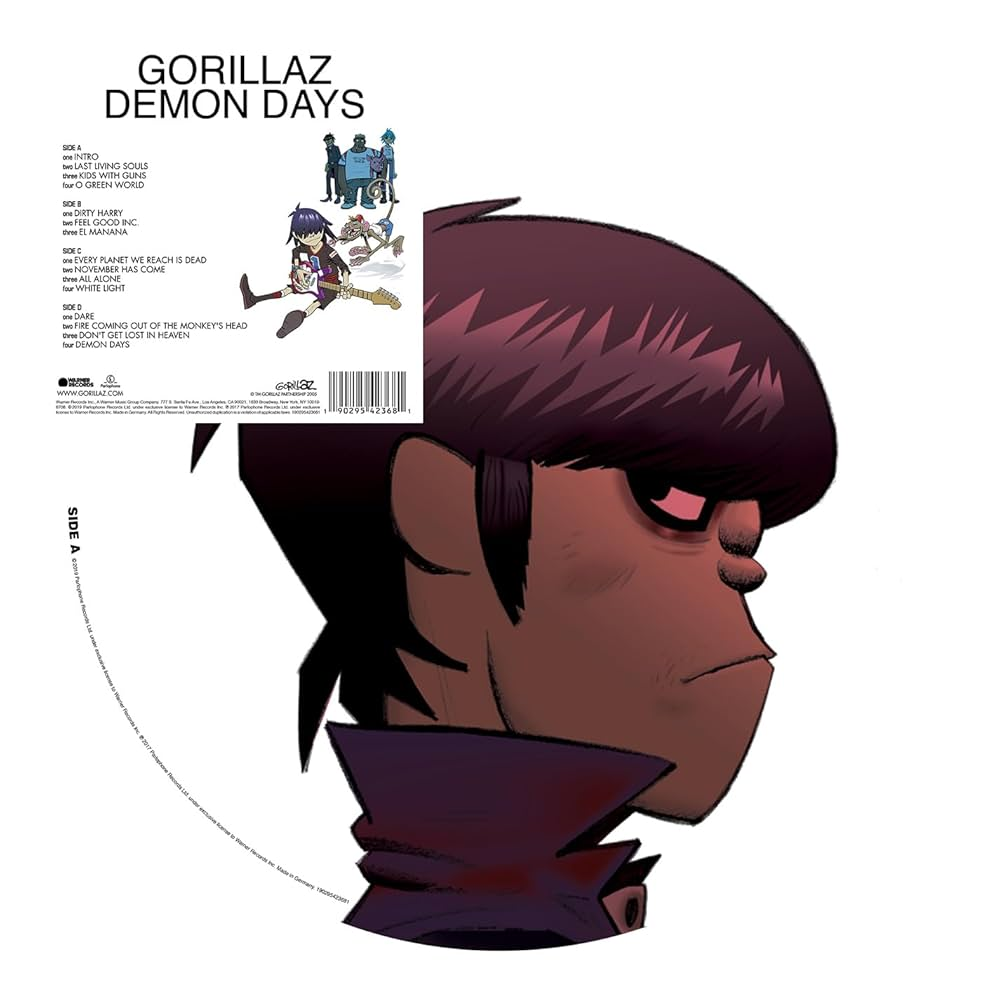 GORILLAZ - Demon days VINILO Picture Disc