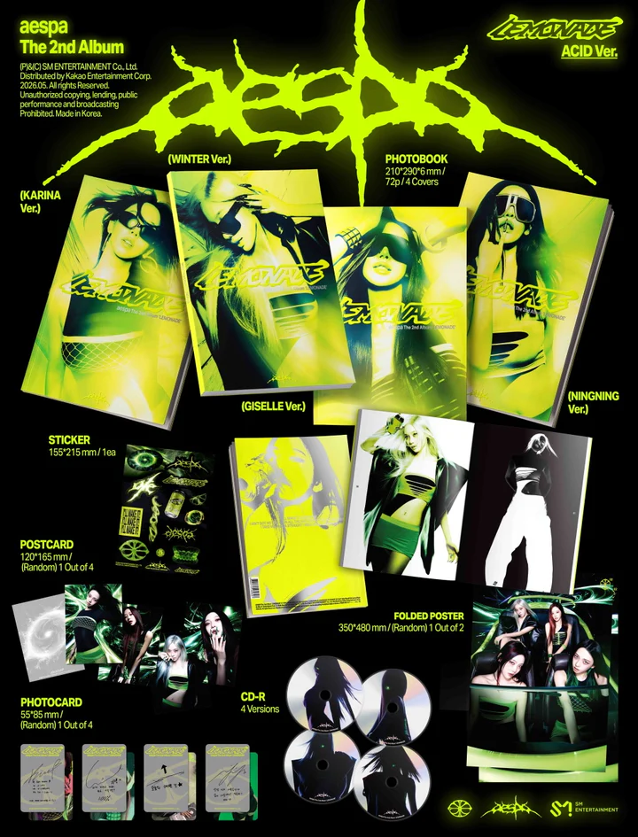 AESPA - LEMONADE (2nd Album) ACID Version