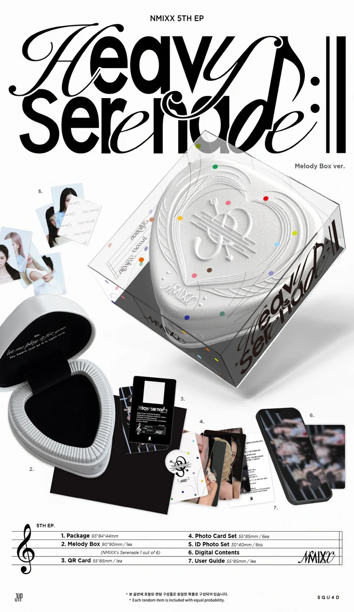 NMIXX - HEAVY SERENADE (5th EP Album) MELODY BOX Version