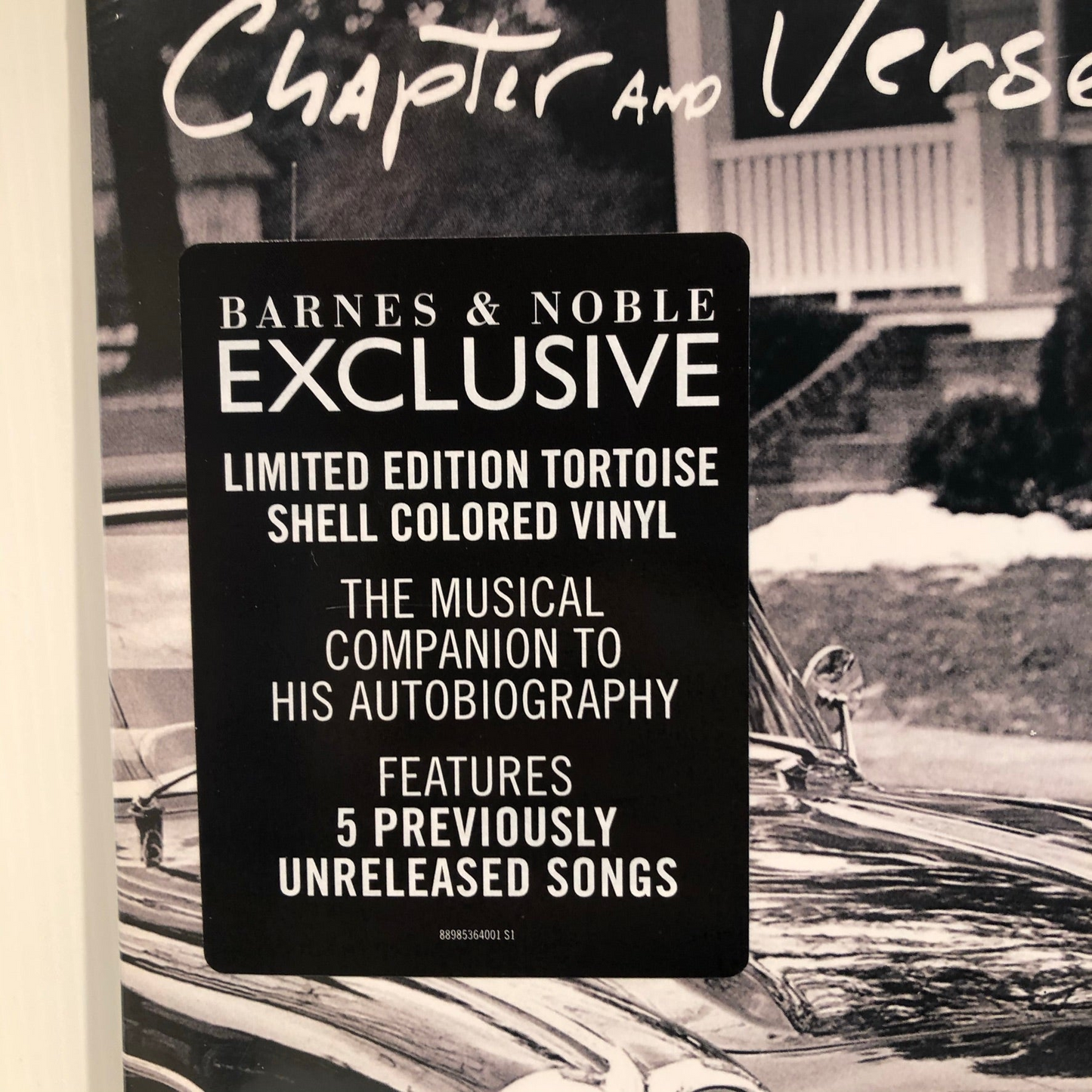 BRUCE SPRINGSTEEN - Chapter and Verse VINILO (Barnes & Noble Exclusive)