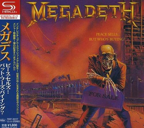 MEGADETH - Peace Sells... but Who's Buying? CD Japan
