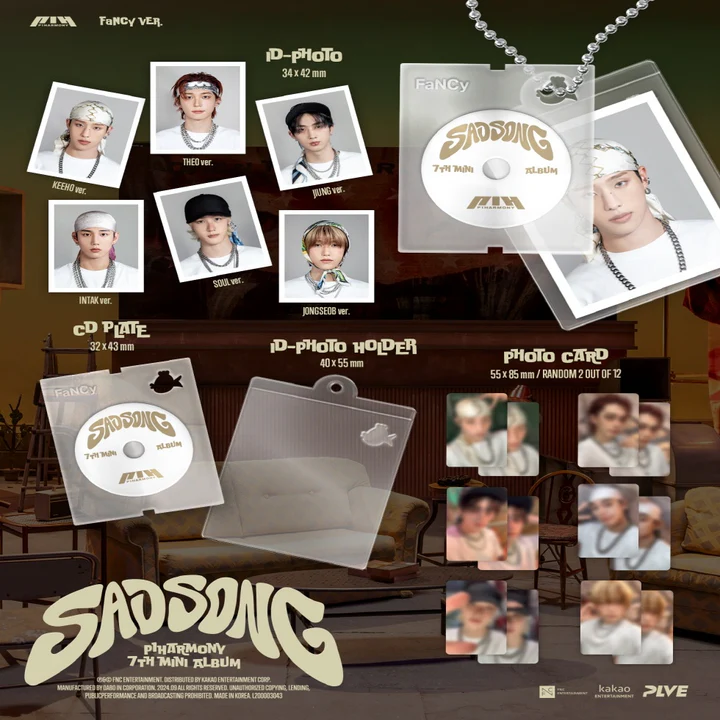 P1HARMONY - SAD SONG (7th Mini Album) PLVE
