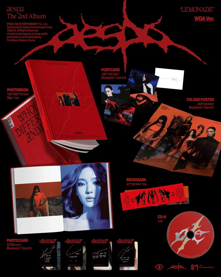AESPA - LEMONADE (2nd Album) WDA Version