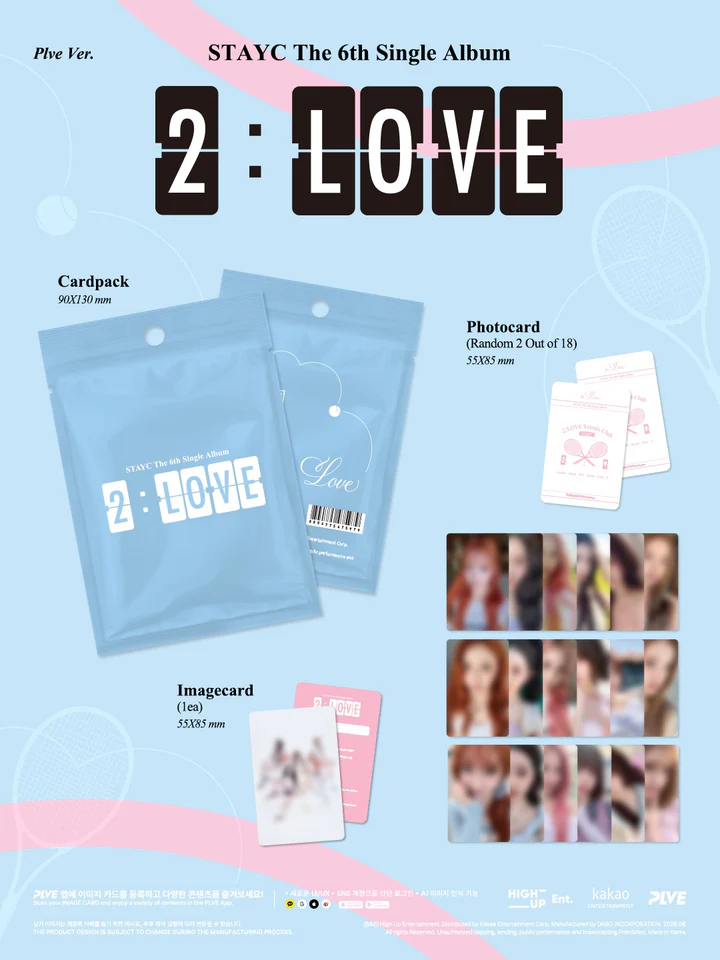 STAYC - 2:LOVE (6th Single Album) PLVE Version