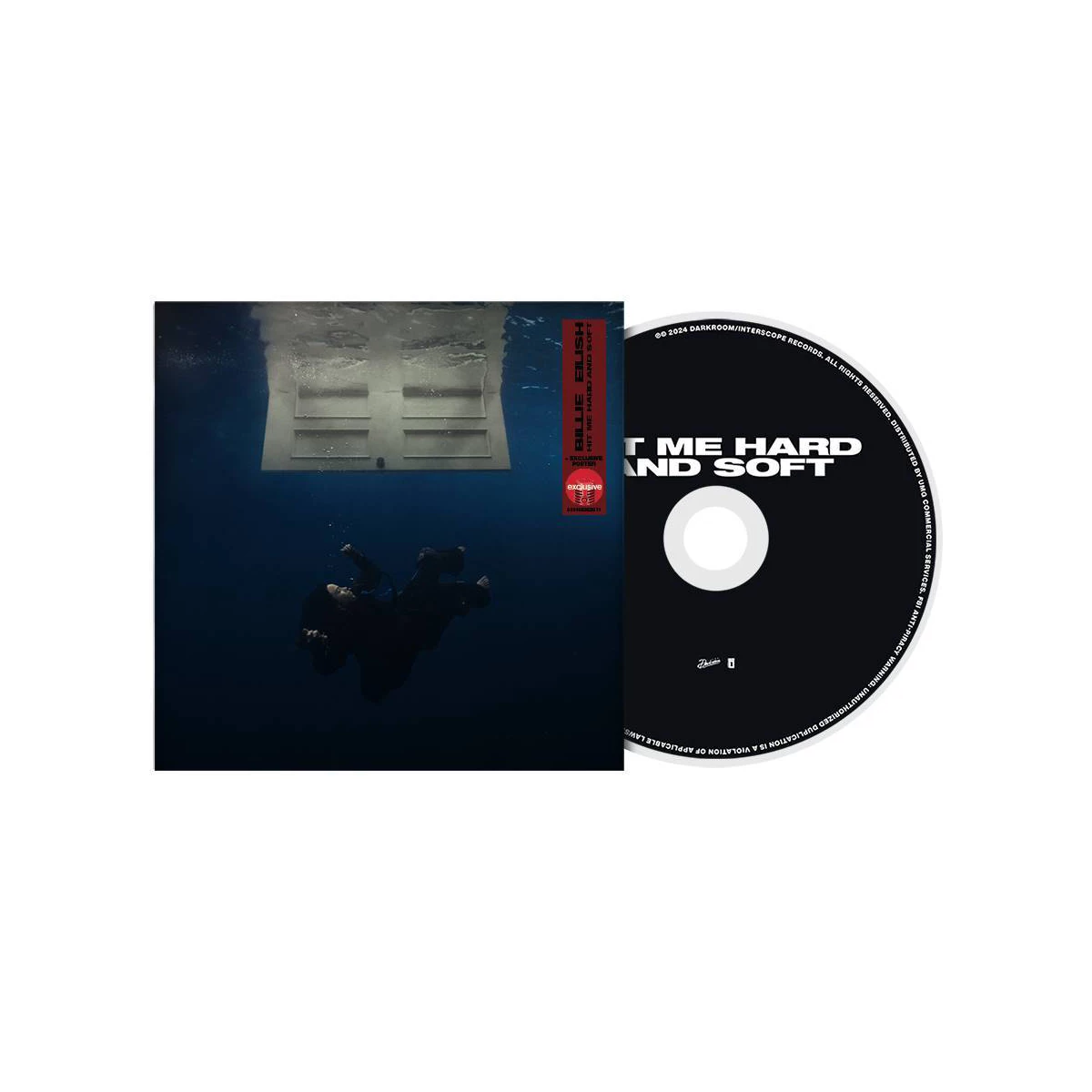BILLIE EILISH - Hit me hard and soft CD (Target Exlusive)