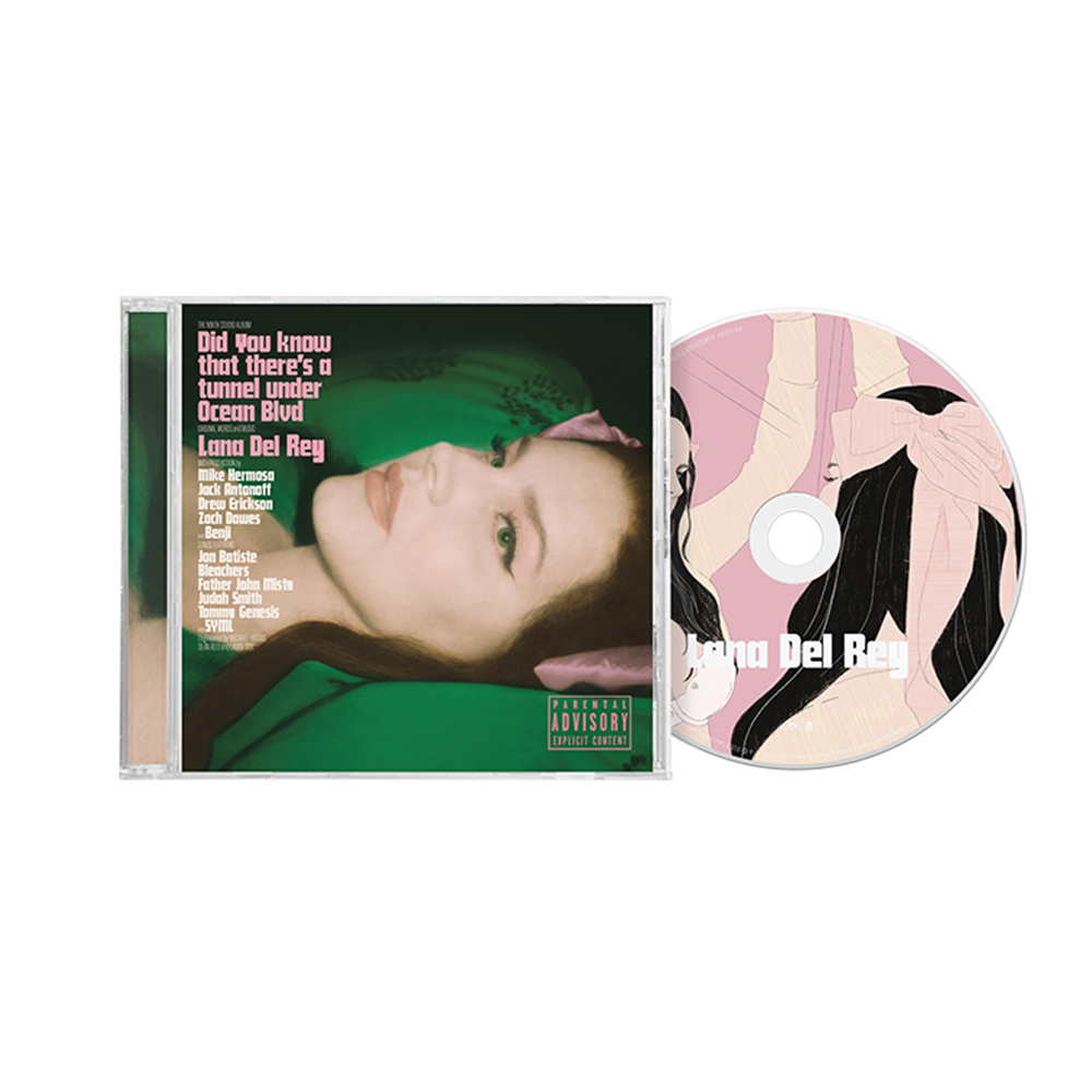 LANA DEL REY - Did You Know That There's A Tunnel Under Ocean Blvd CD (Alt Cover 2)