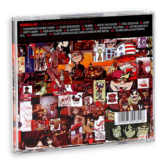 GORILLAZ - The Singles Collection 2001-2011 CD
