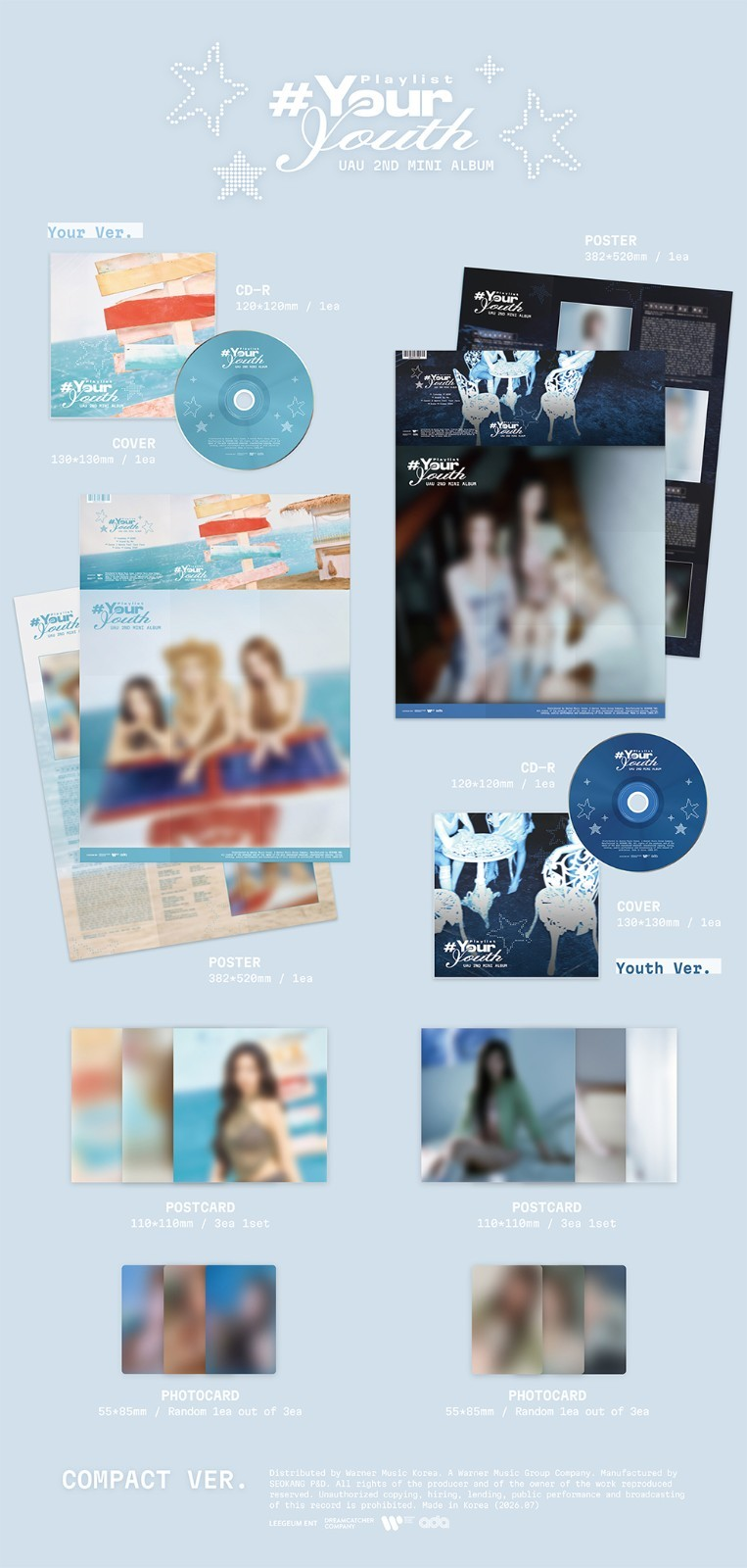 UAU (DREAMCATCHER) - PLAYLIST #YOUR YOUTH (2nd Mini Album) COMPACT Version