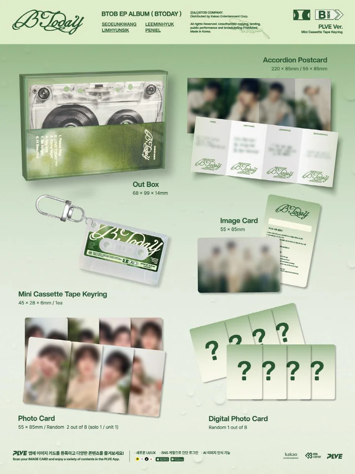 BTOB - BTODAY (Mini EP Album) PLVE