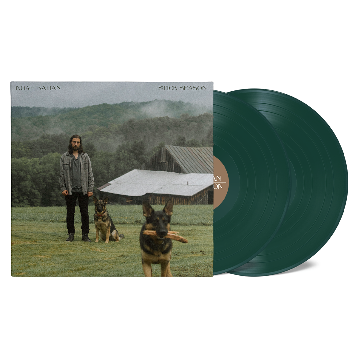 NOAH KAHAN - Stick season VINILO Limitado Green Opaque
