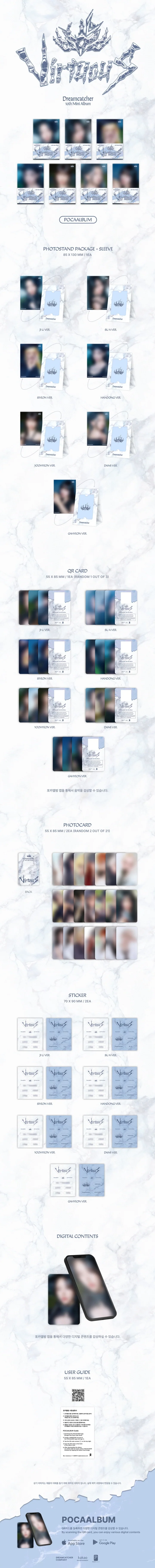 DREAMCATCHER - VirtuouS (10th Mini Album) POCAALBUM