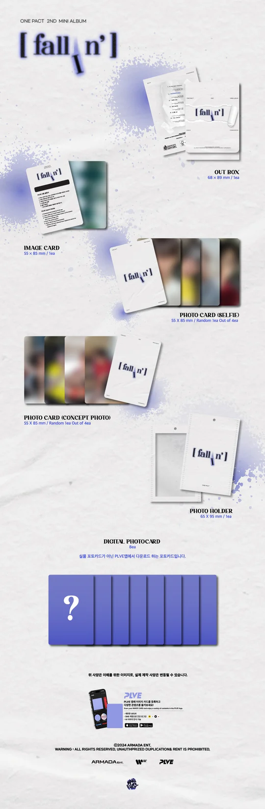 ONE PACT - FALLIN' (2nd Mini Album) PLVE Version