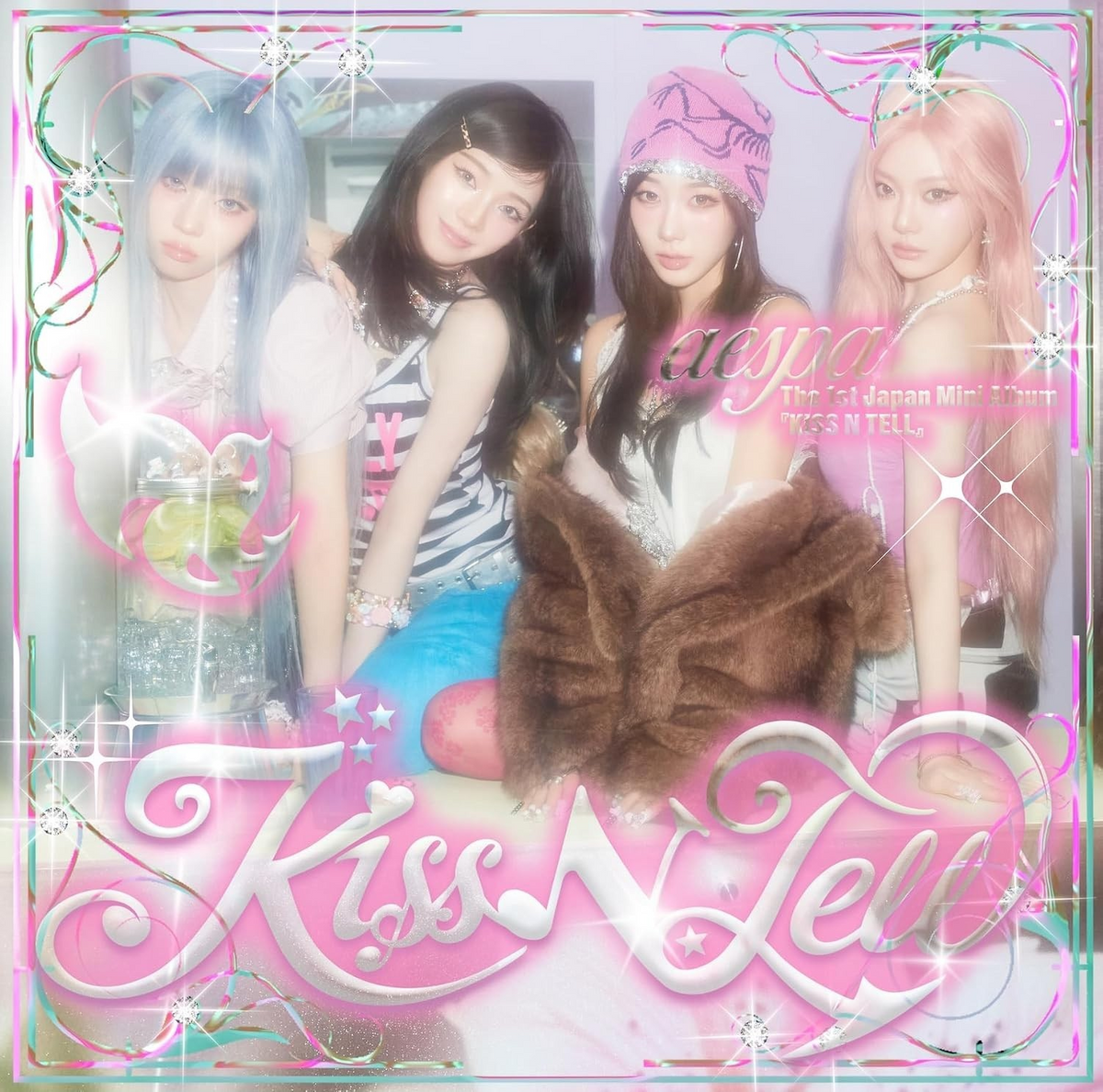 AESPA - KISS N TELL (Japanese 1st Mini Album) POSTER VERSION