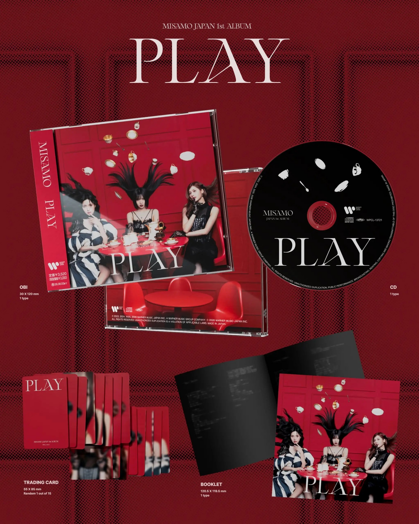 MISAMO (TWICE) - Play (Standard Edition)