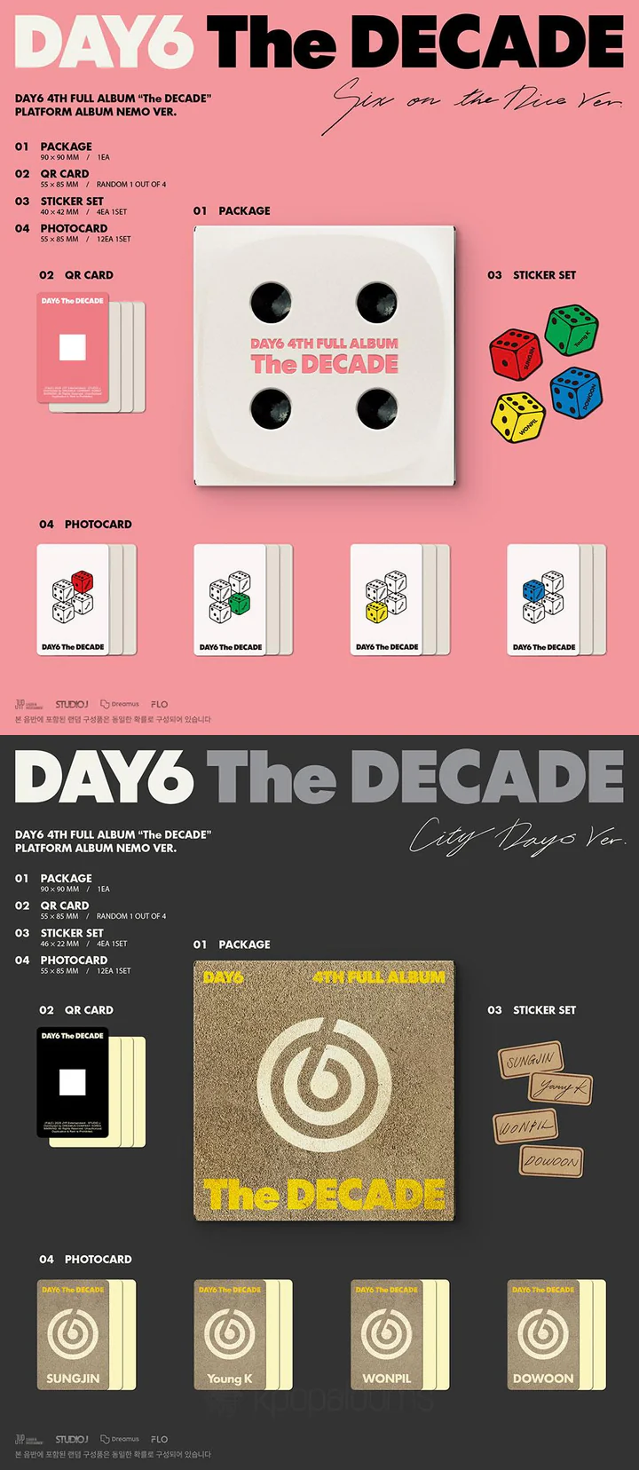 DAY6 - THE DECADE (4th Full Album) PLATFORM ALBUM NEMO