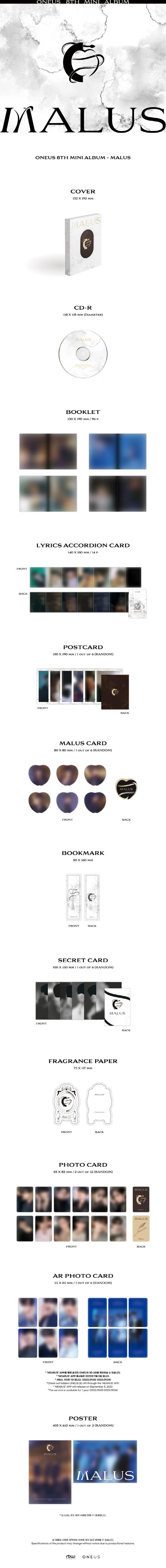 ONEUS - MALUS (8th Mini Album)