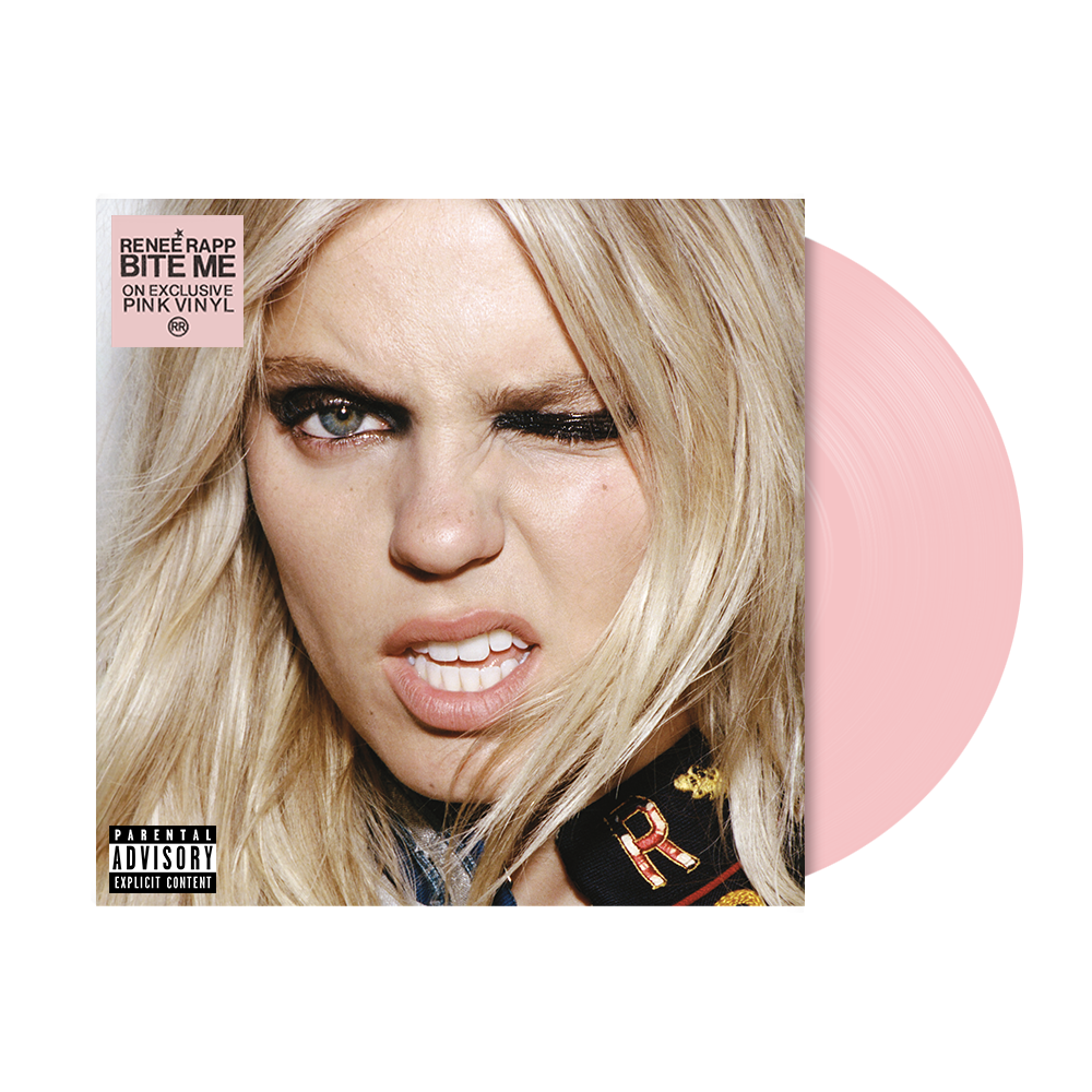 RENEÉ RAPP - Bite me VINILO AUTOGRAFIADO (Baby Pink Alt Cover)
