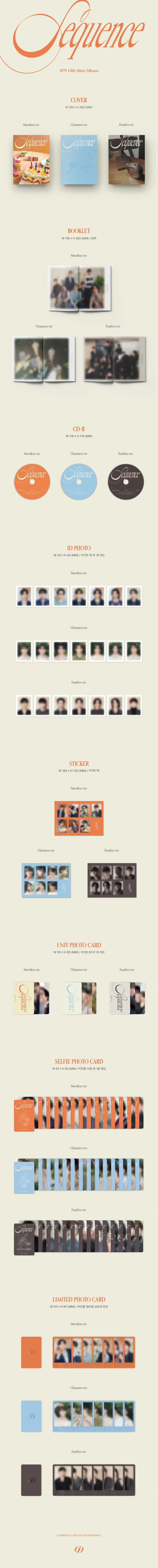 SF9 - SEQUENCE (13th Mini Album)