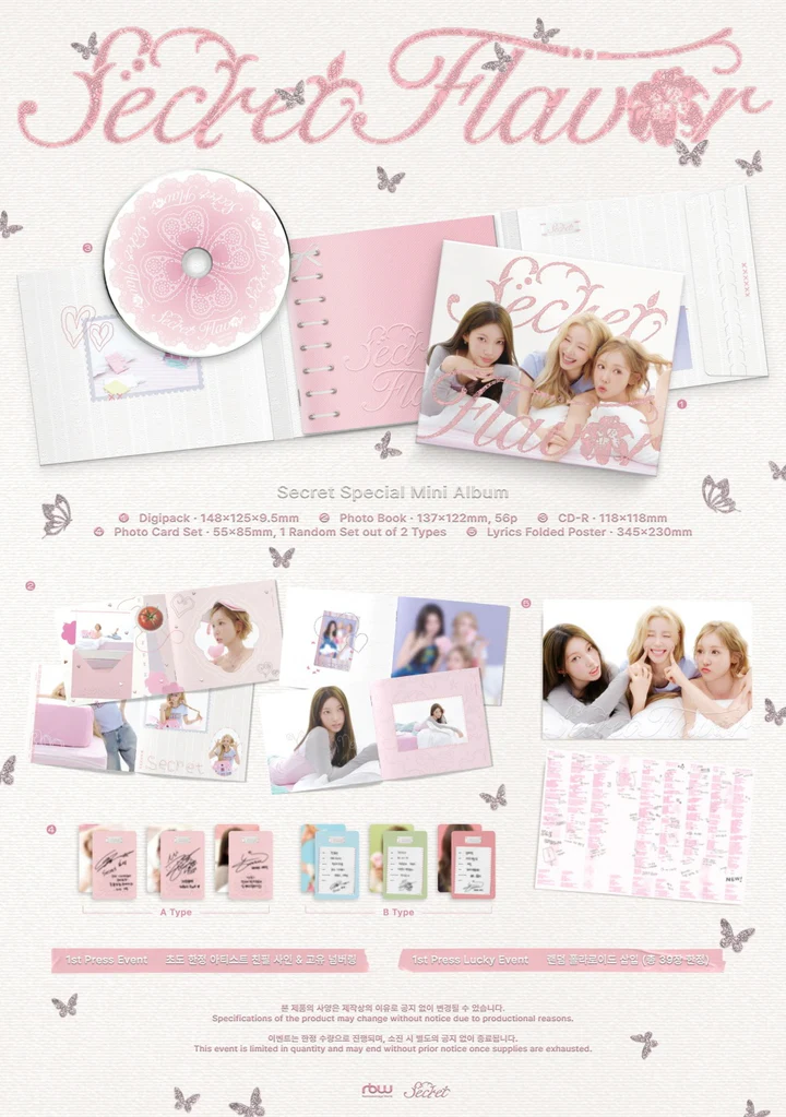 SECRET - SECRET FLAVOR (SPECIAL Mini Album)