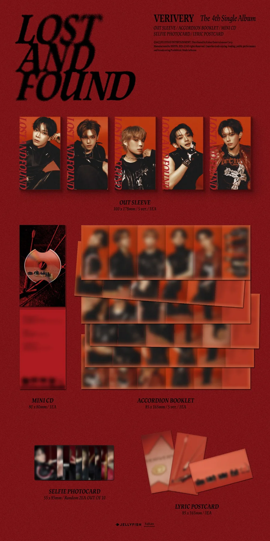 VERIVERY - LOST AND FOUND (4th Single Album) LIGHT Version