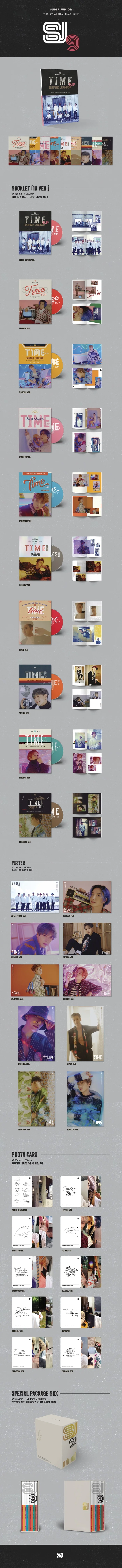 SUPER JUNIOR - Time Slip (9th Album)