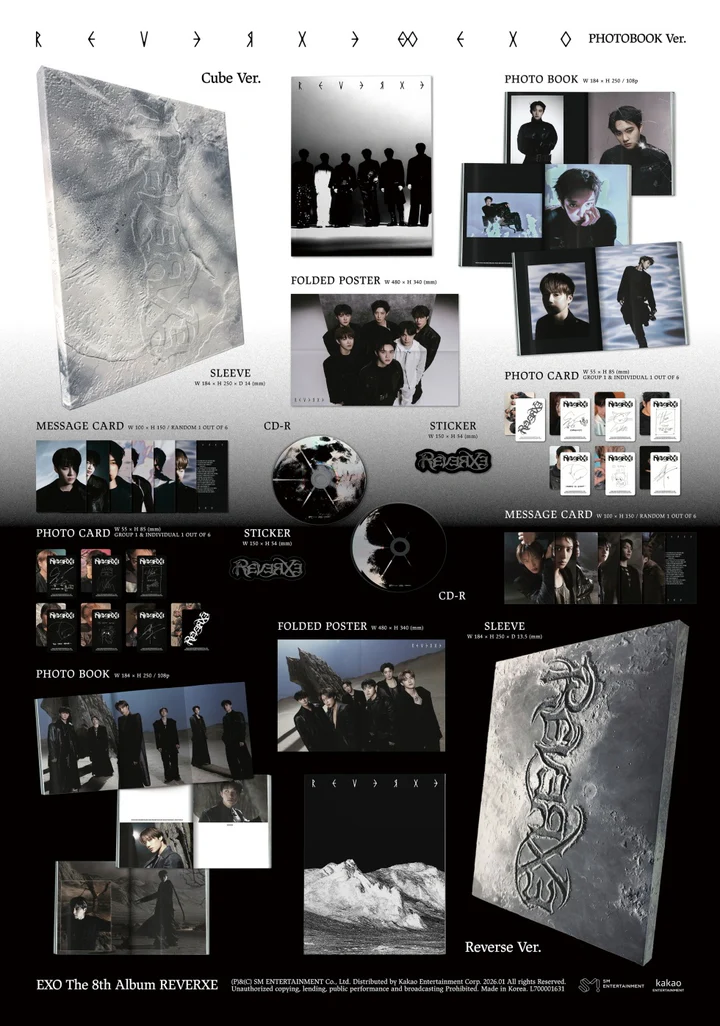 EXO - REVERXE (8th Album)